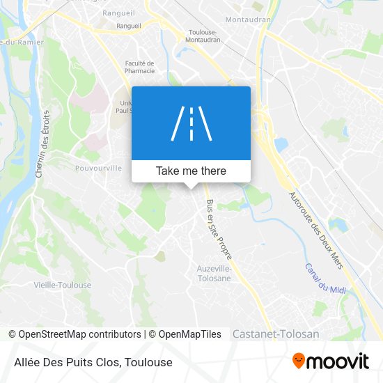 Allée Des Puits Clos map