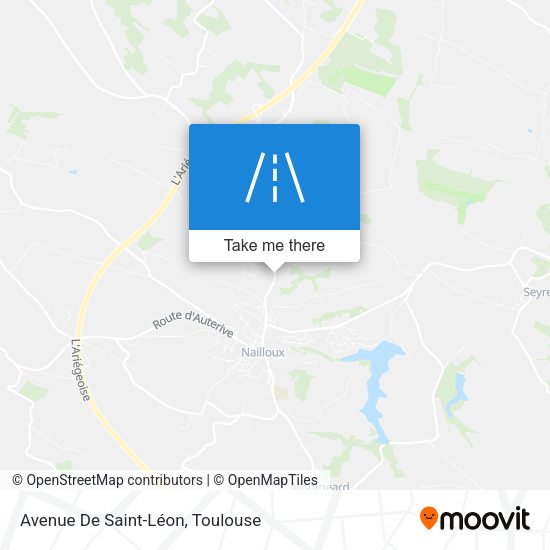 Avenue De Saint-Léon map
