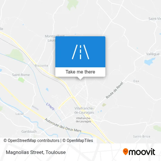 Rue Des Magnolias map