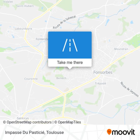 Impasse Du Pasticié map