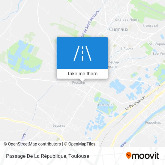 Passage De La République map