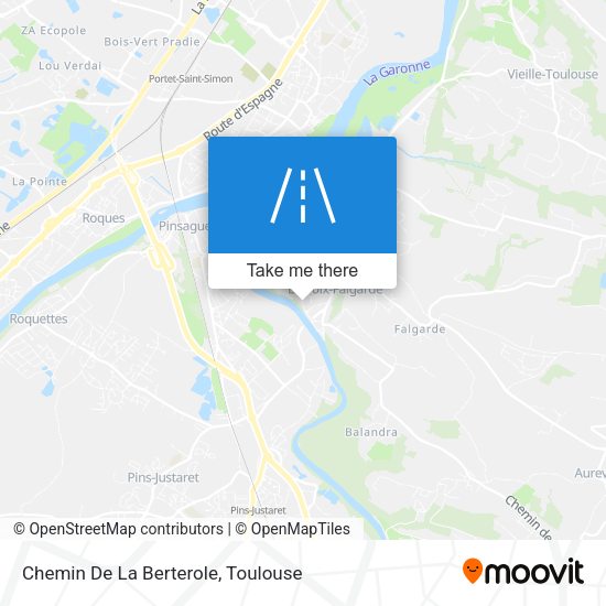 Chemin De La Berterole map