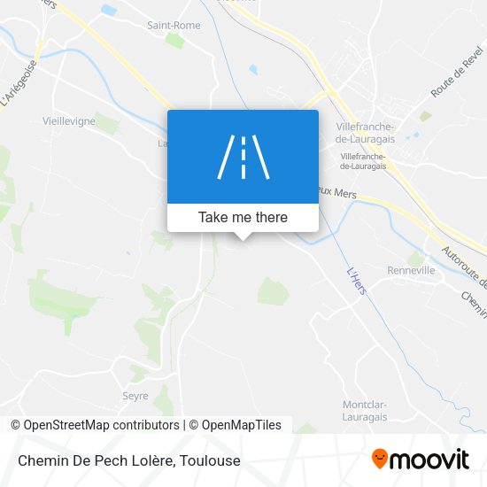 Chemin De Pech Lolère map