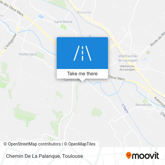 Chemin De La Palanque map