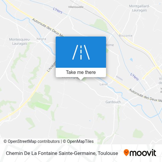Chemin De La Fontaine Sainte-Germaine map