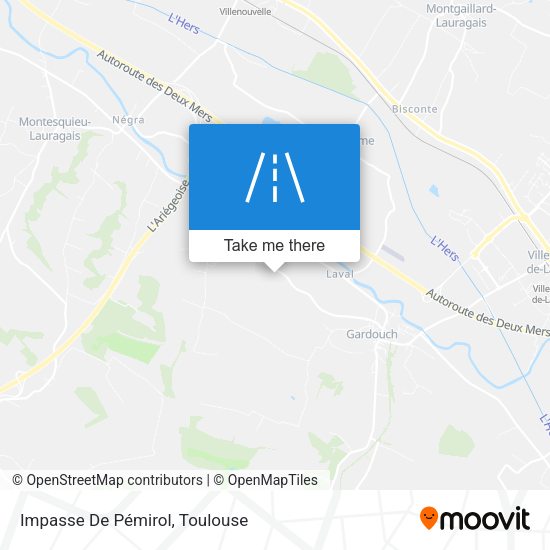 Impasse De Pémirol map