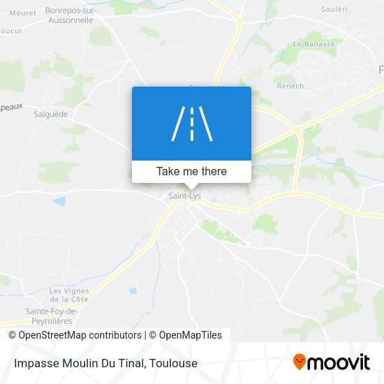 Impasse Moulin Du Tinal map