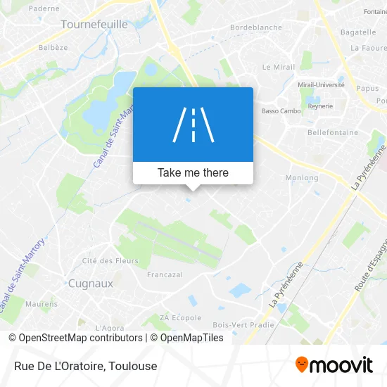 Rue De L'Oratoire map