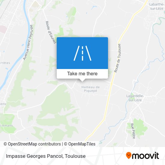 Impasse Georges Pancol map
