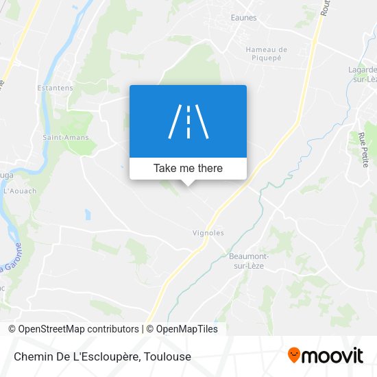 Chemin De L'Escloupère map