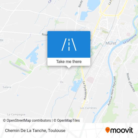 Chemin De La Tanche map