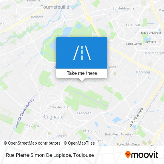 Rue Pierre-Simon De Laplace map