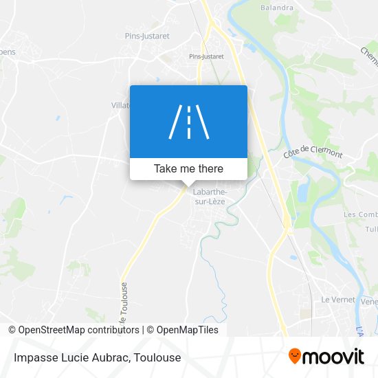 Impasse Lucie Aubrac map