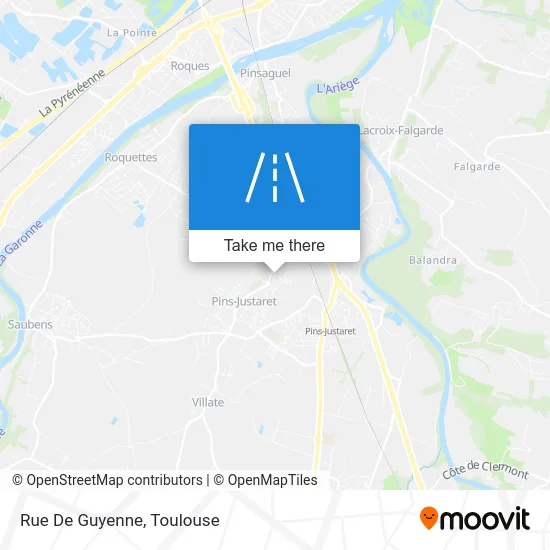 Rue De Guyenne map