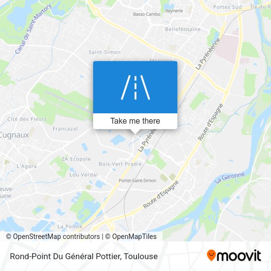 Rond-Point Du Général Pottier map