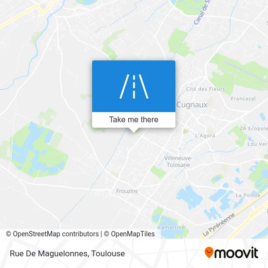 Rue De Maguelonnes map