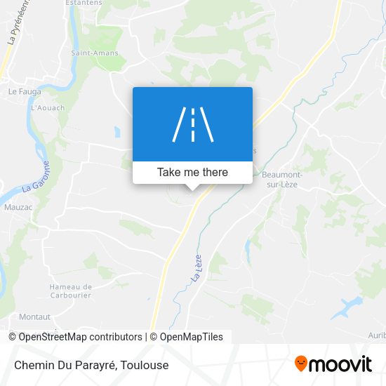 Chemin Du Parayré map