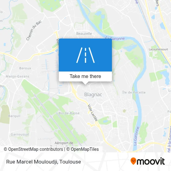 Rue Marcel Mouloudji map