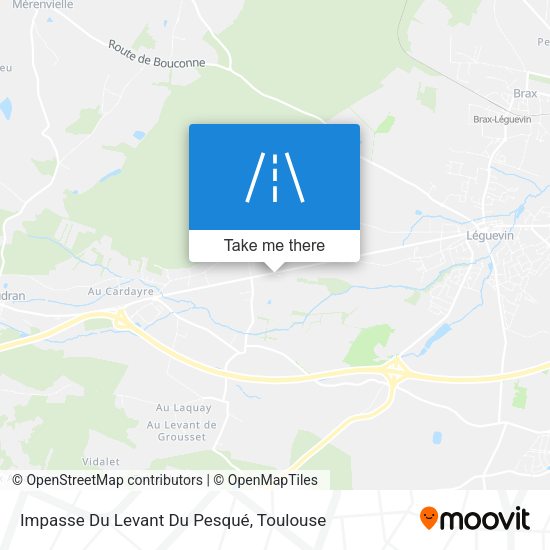 Impasse Du Levant Du Pesqué map