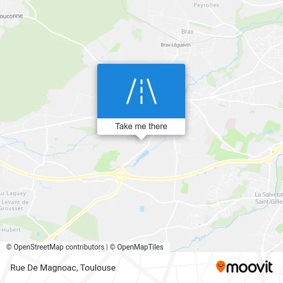 Rue De Magnoac map