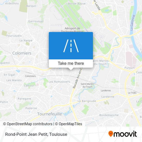 Rond-Point Jean Petit map