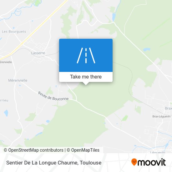 Sentier De La Longue Chaume map
