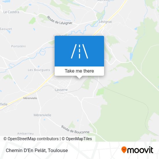 Chemin D'En Pelât map