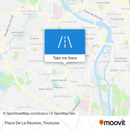 Place De La Réunion map