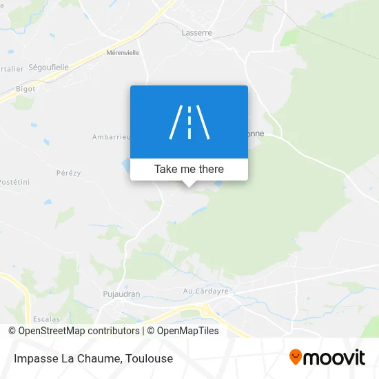 Impasse La Chaume map