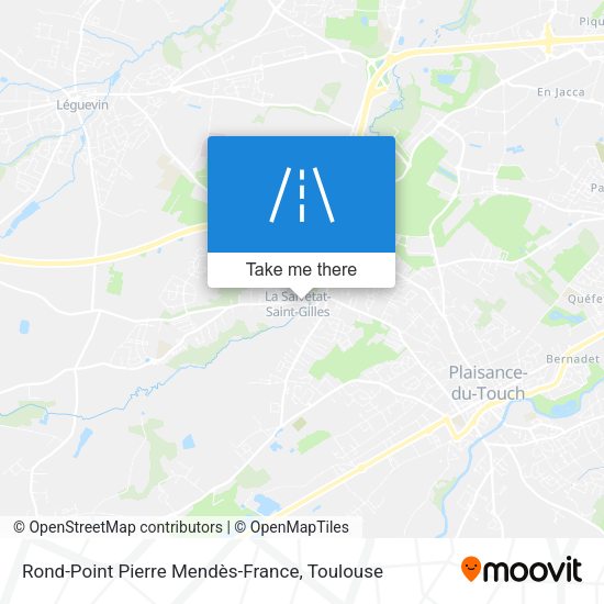 Rond-Point Pierre Mendès-France map
