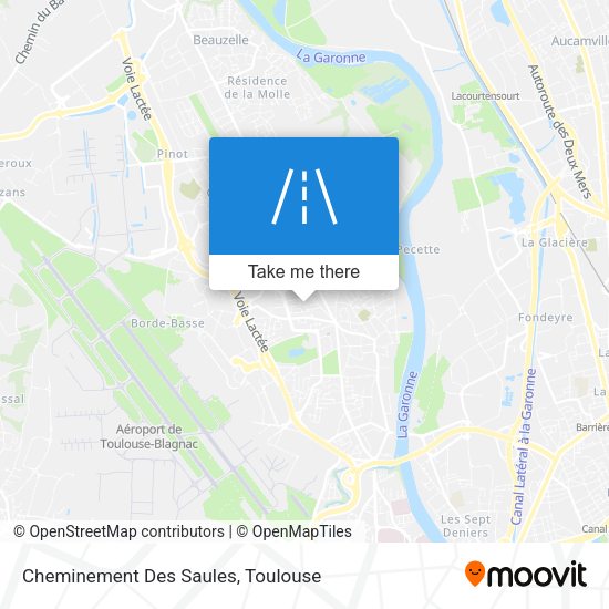 Cheminement Des Saules map