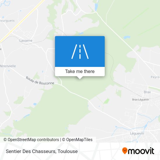 Sentier Des Chasseurs map