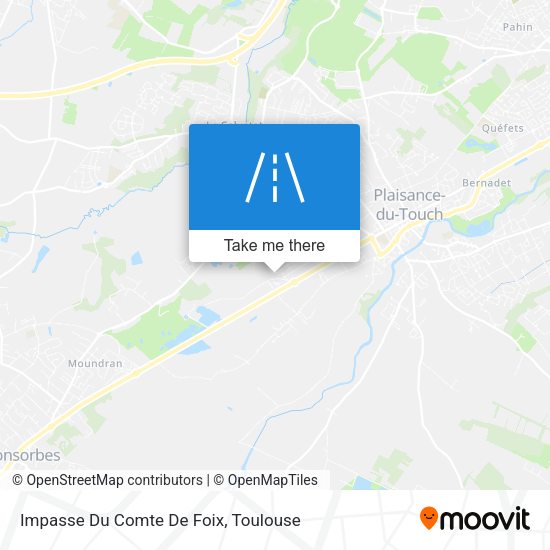 Impasse Du Comte De Foix map