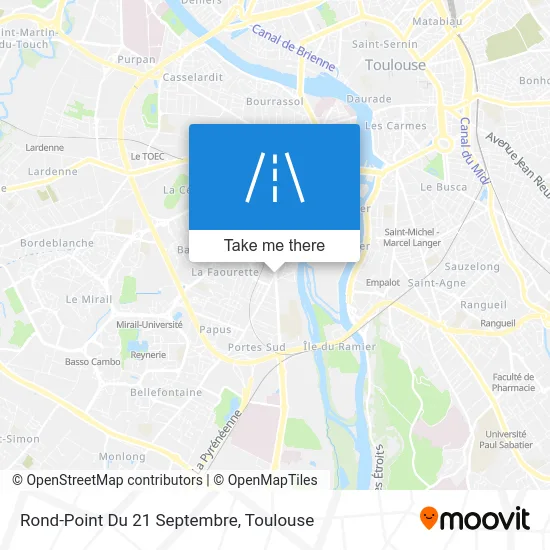 Rond-Point Du 21 Septembre map