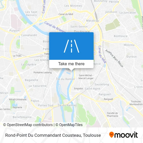 Rond-Point Du Commandant Cousteau map