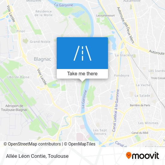 Allée Léon Contie map