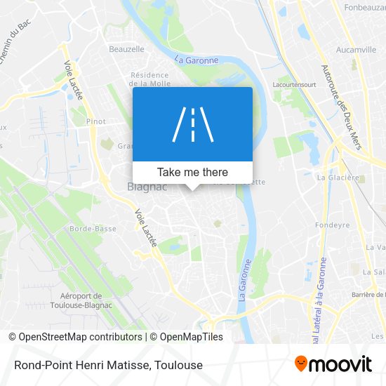 Rond-Point Henri Matisse map