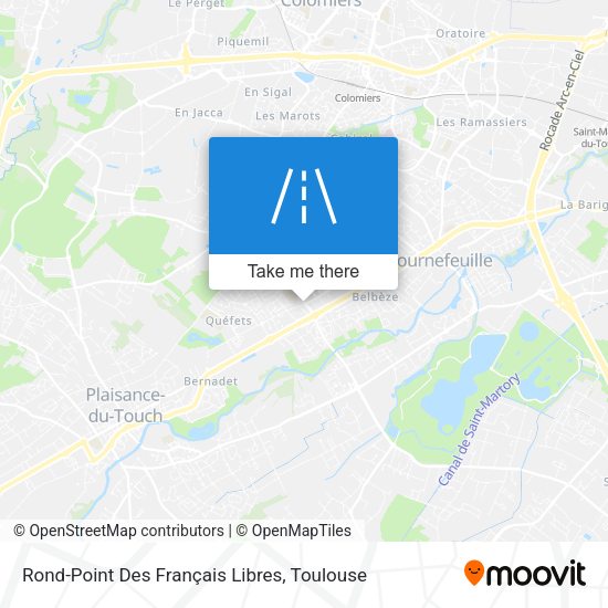 Rond-Point Des Français Libres map