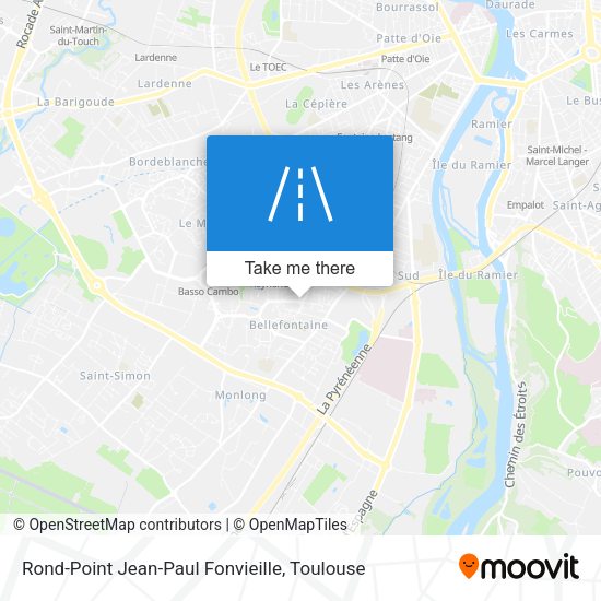 Rond-Point Jean-Paul Fonvieille map