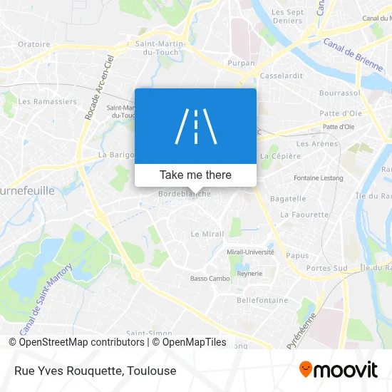 Rue Yves Rouquette map