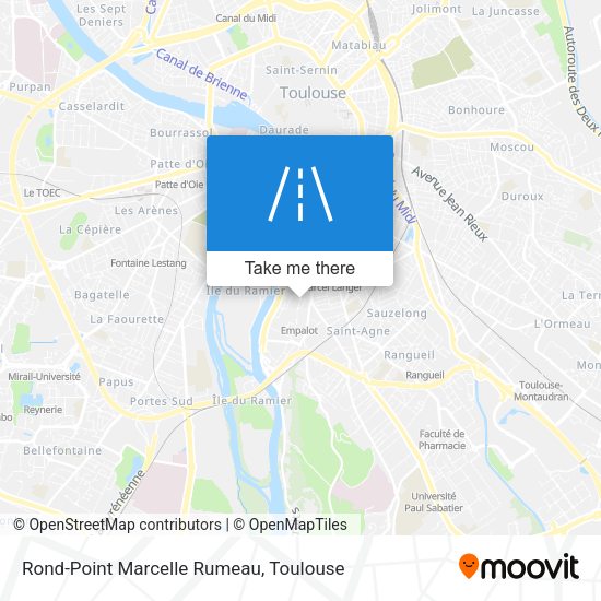 Rond-Point Marcelle Rumeau map