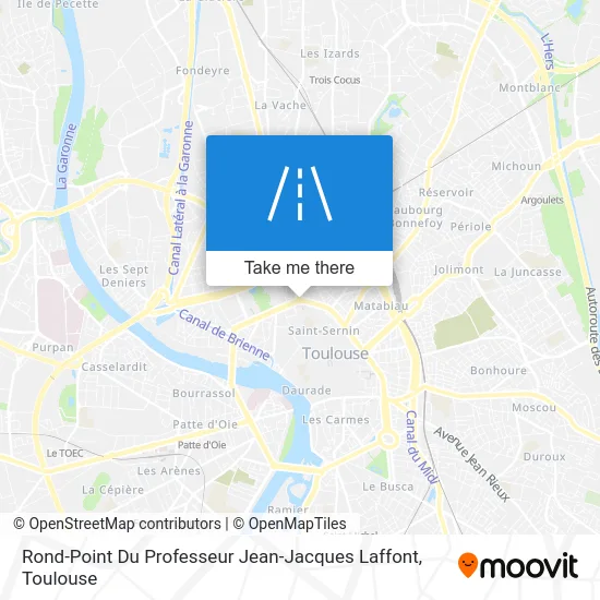 Rond-Point Du Professeur Jean-Jacques Laffont map