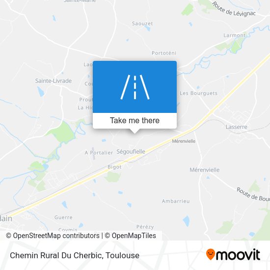 Chemin Rural Du Cherbic map