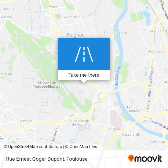 Rue Ernest Goger Dupont map