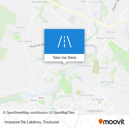 Impasse De Labérou map
