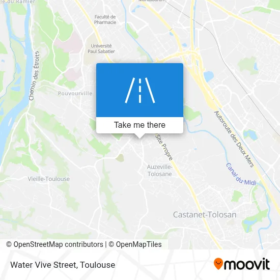 Rue De L'Eau Vive map