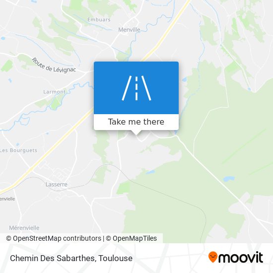 Chemin Des Sabarthes map
