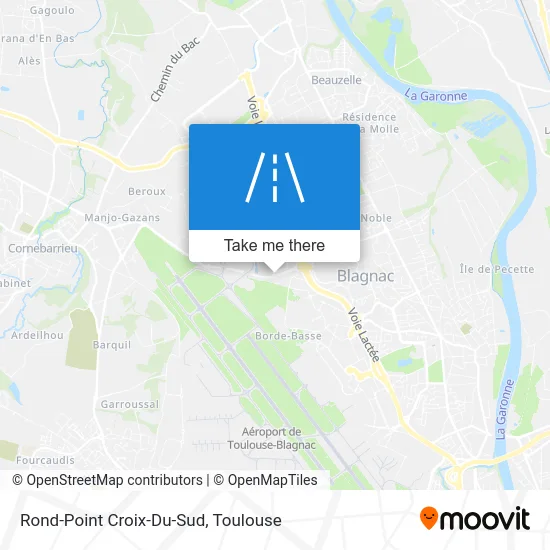 Rond-Point Croix-Du-Sud map