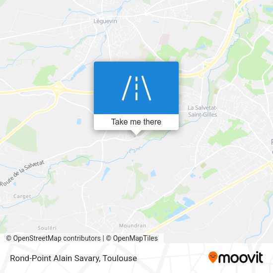 Rond-Point Alain Savary map