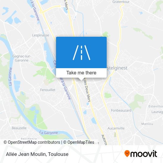 Allée Jean Moulin map